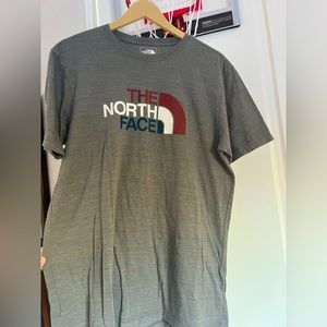 North Face USA shirt.